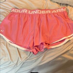 Under Armour Women's Athletic Pink Shorts‎